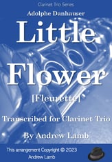 Little Flower [Fleurette] (for Clarinet Trio) P.O.D cover